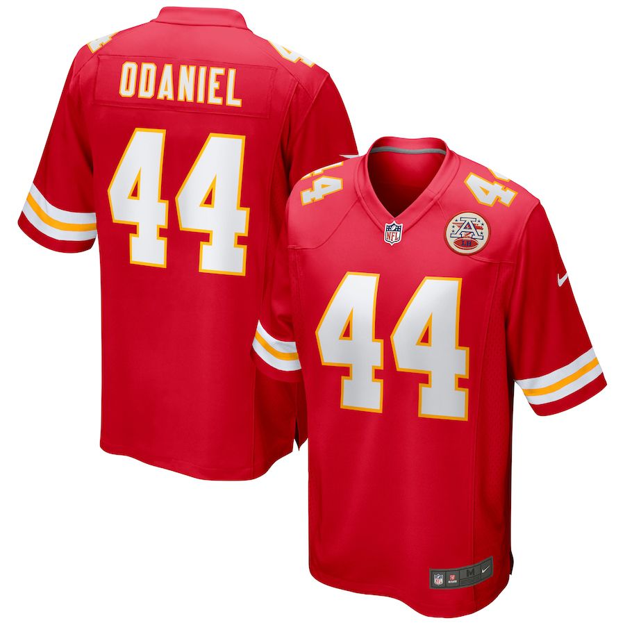 Men Kansas City Chiefs 44 Dorian ODaniel Nike Red Game NFL Jersey